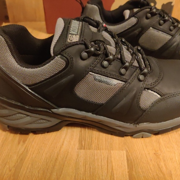 Kodiak Mens Rapid Black Work & Safety Hiking Waterproof Shoes Size 9W Wide NWT - Picture 4 of 7